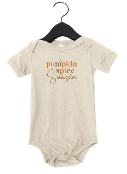 Pumpkin Spice Season Bodysuit or T-Shirt