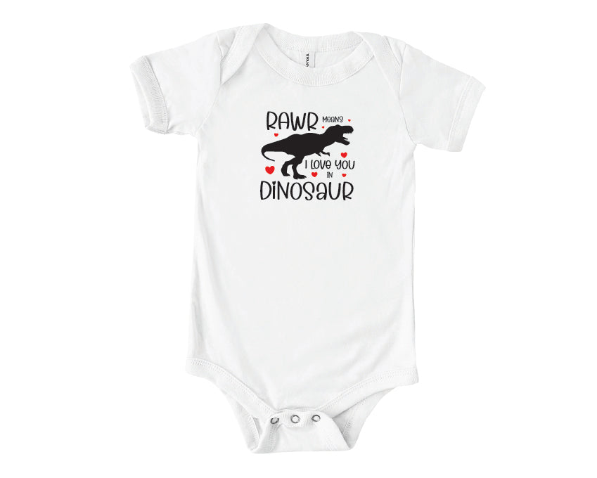 RAWR Means I Love You Shirts