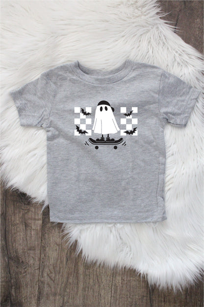 Skater Ghost Bodysuit or T-Shirt