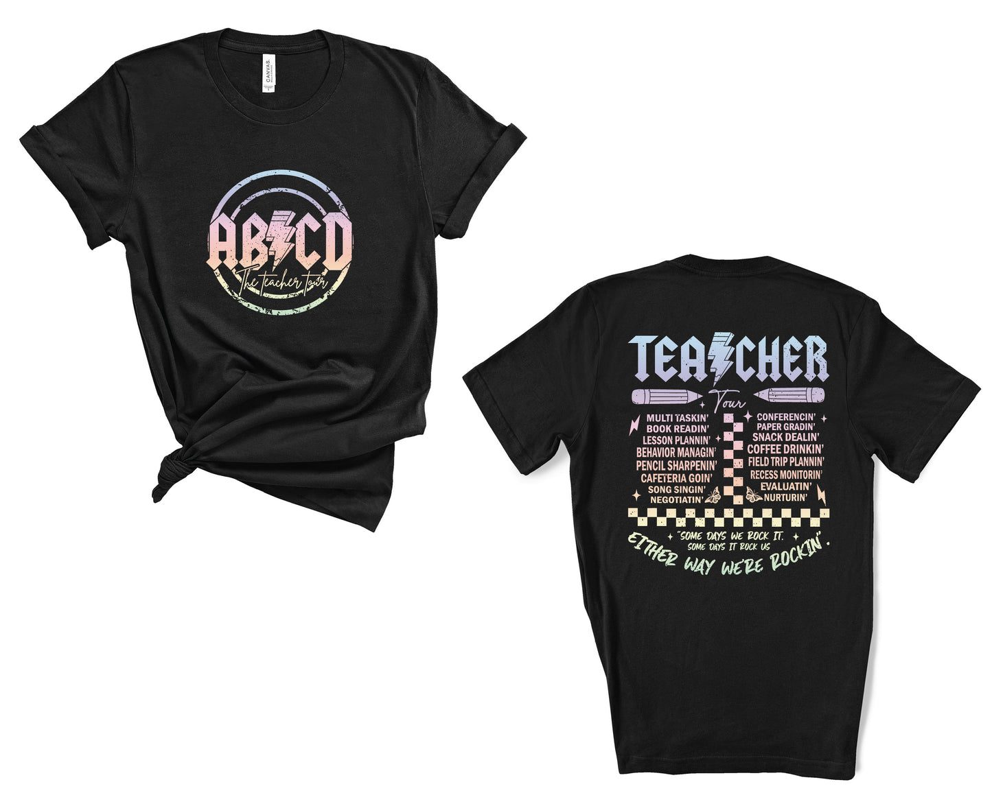 Ombre Teacher Tour T-Shirt