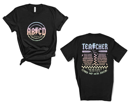Ombre Teacher Tour T-Shirt
