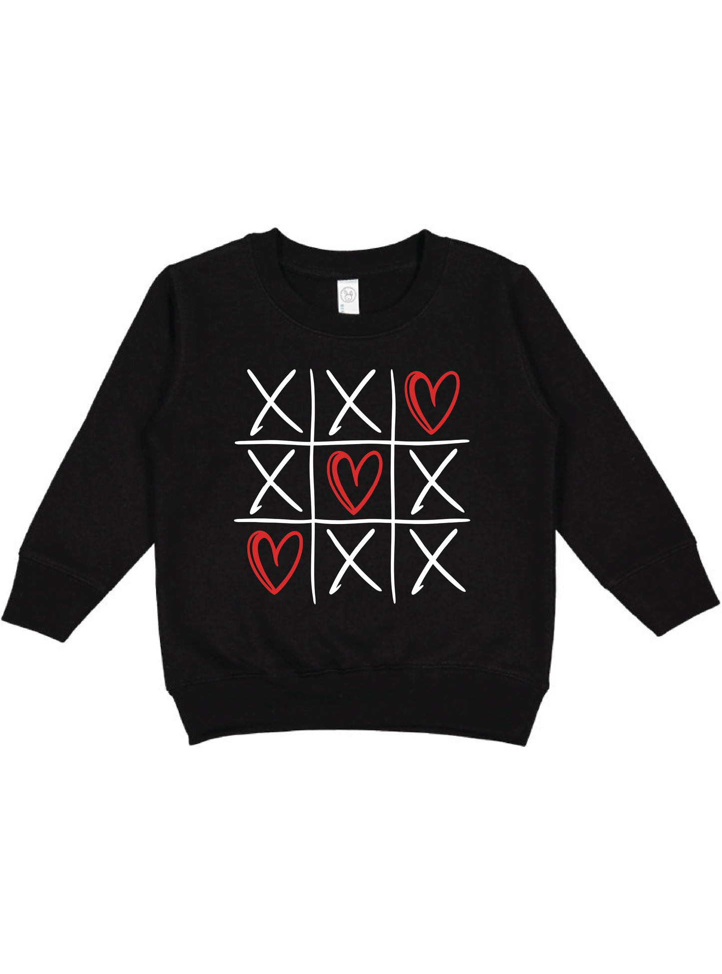 Tic Tac Toe Toddler Sweatshirt