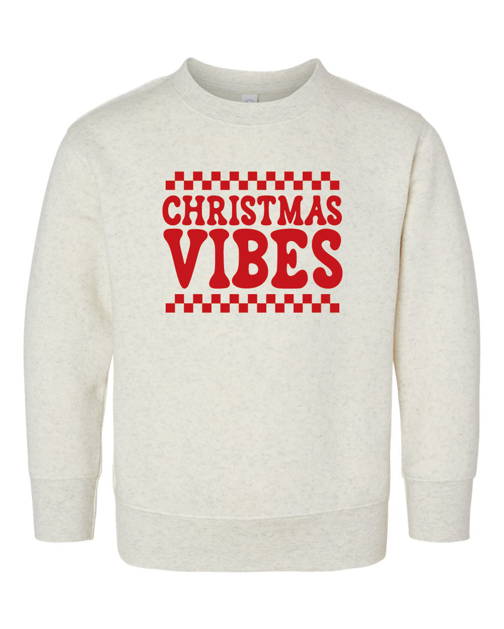 Christmas Vibes Toddler Sweatshirt