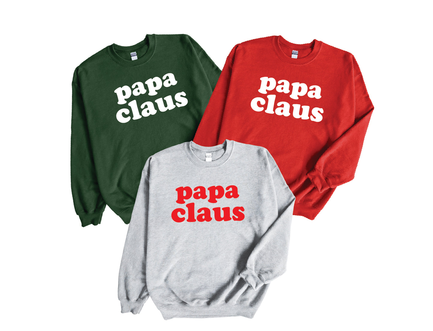 Papa Claus Shirt or Sweatshirt