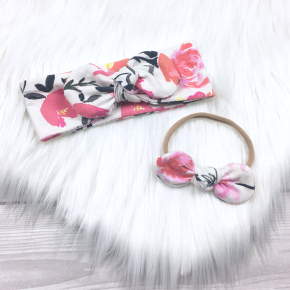 Pink Peonies Headband
