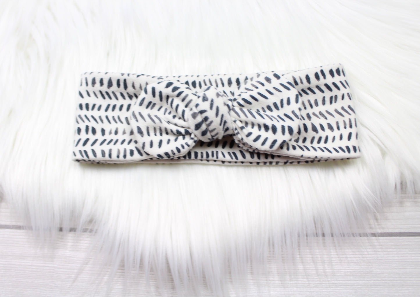 Black Watercolor Swaddle Blanket