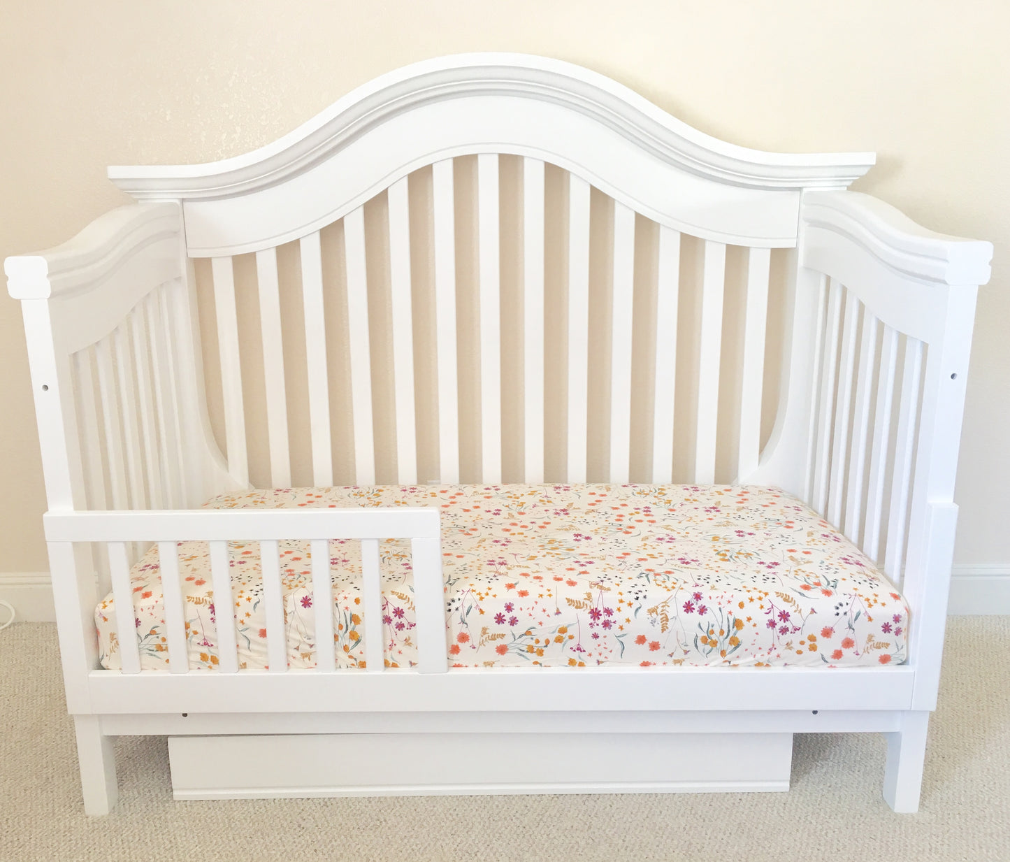 Wild Bloom Crib Sheet or Changing Pad Cover