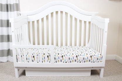 Cars and Campers Crib Sheet or Changing Pad Cover
