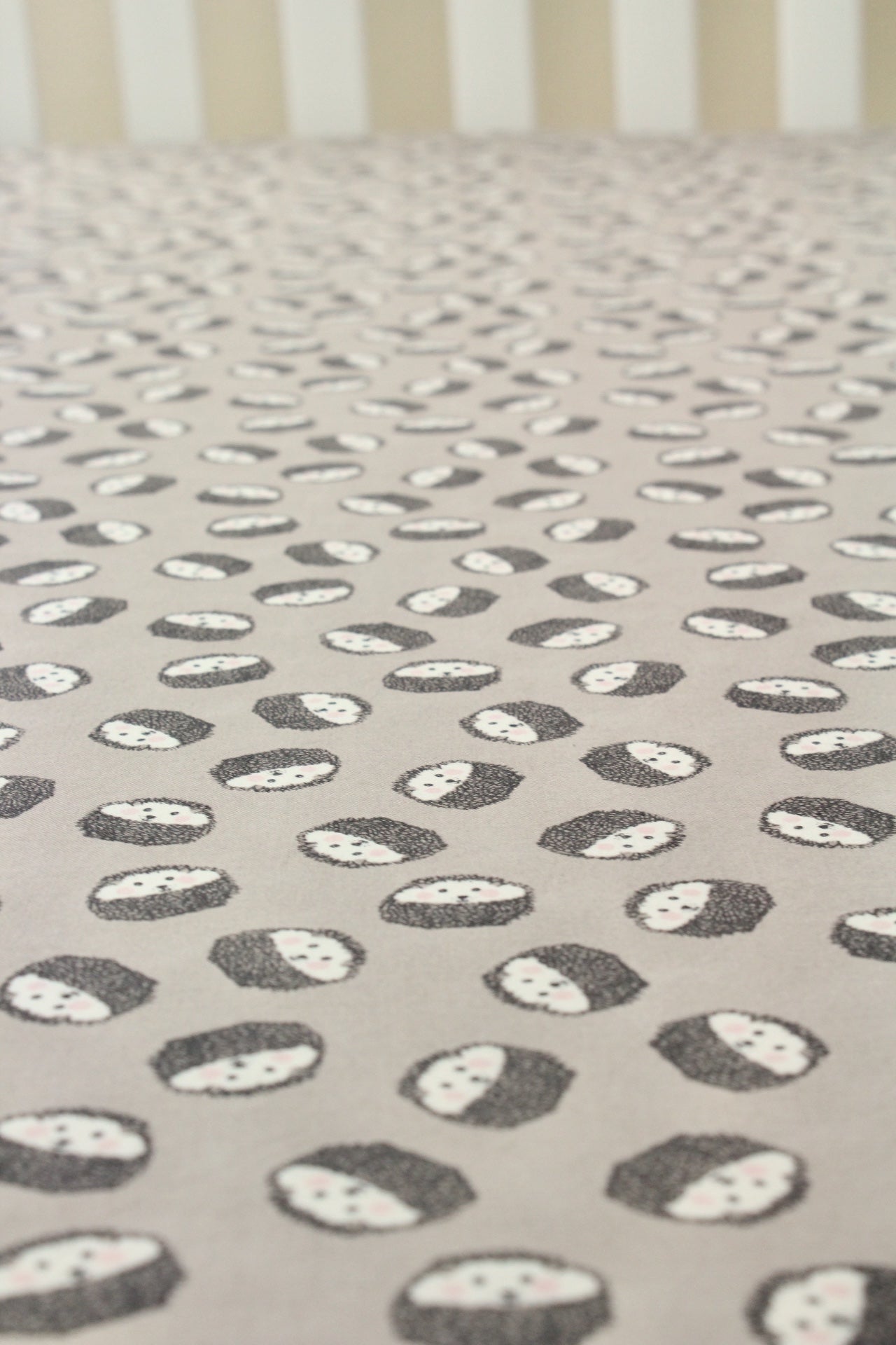 Hedgehog crib sheet hot sale