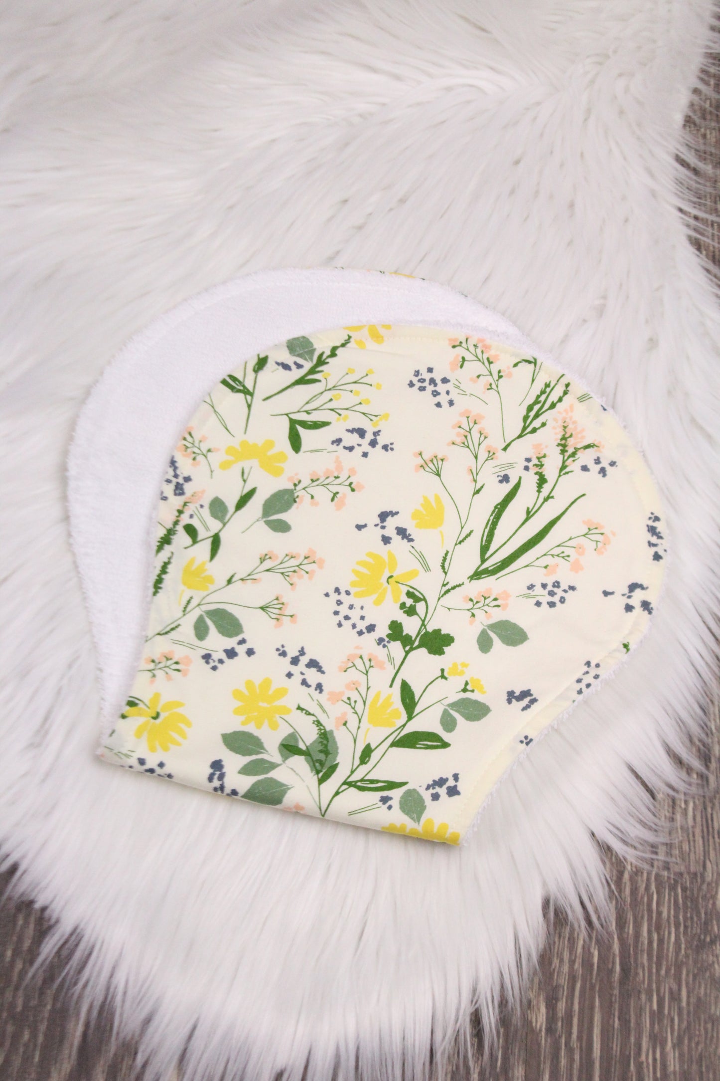 Floral Fields Bibdana and Burp Cloth