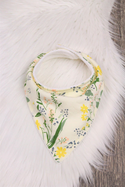 Floral Fields Bibdana and Burp Cloth