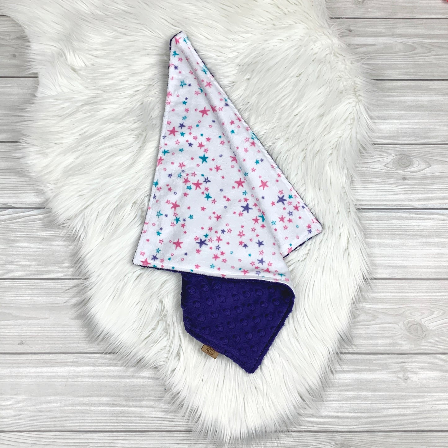 Pink Stars Lovey