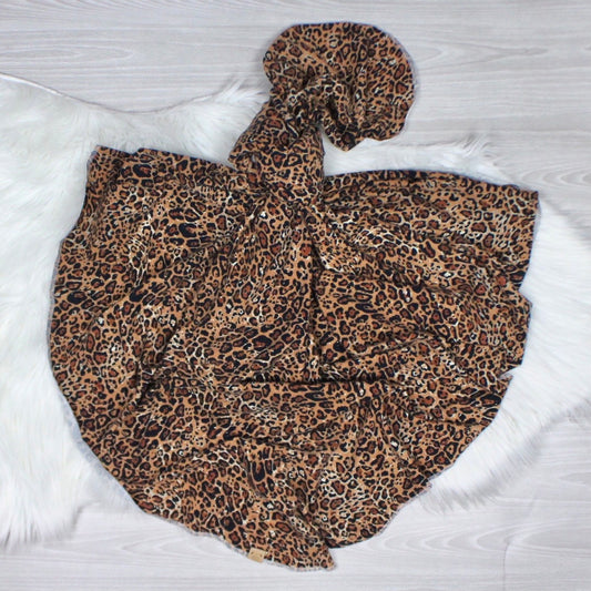 Leopard Swaddle Blanket