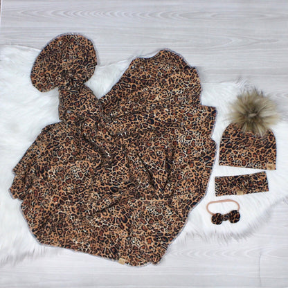 Leopard Swaddle Blanket