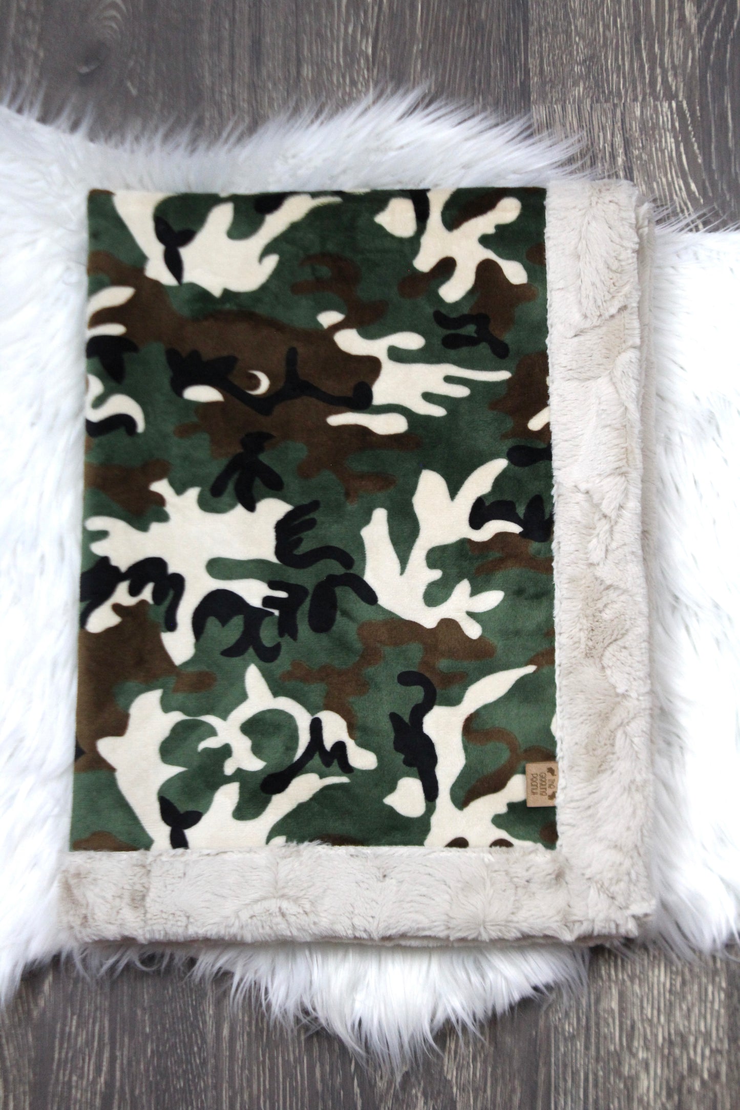 Camo Minky Blanket