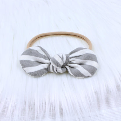 Gray Stripes Swaddle Blanket