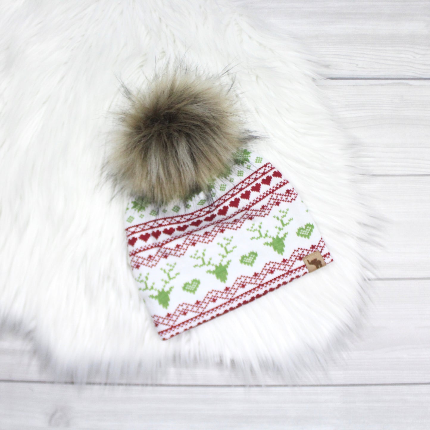 Winter Fair Isle Beanie