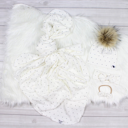 Crosses Swaddle Blanket