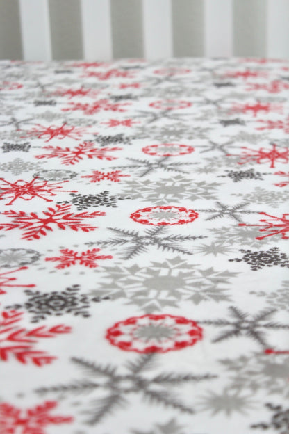 Snowflakes Minky