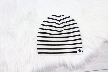 Black Stripes Swaddle Blanket
