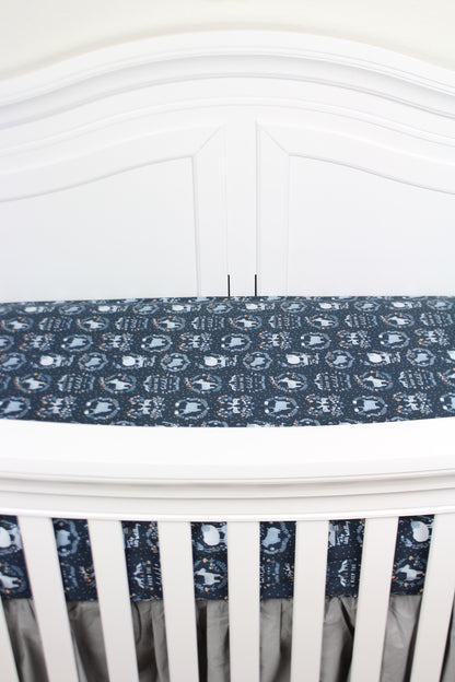 Stay Wild Crib Sheet or Changing Pad Cover