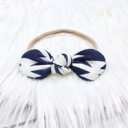 Navy Aztec Swaddle Blanket