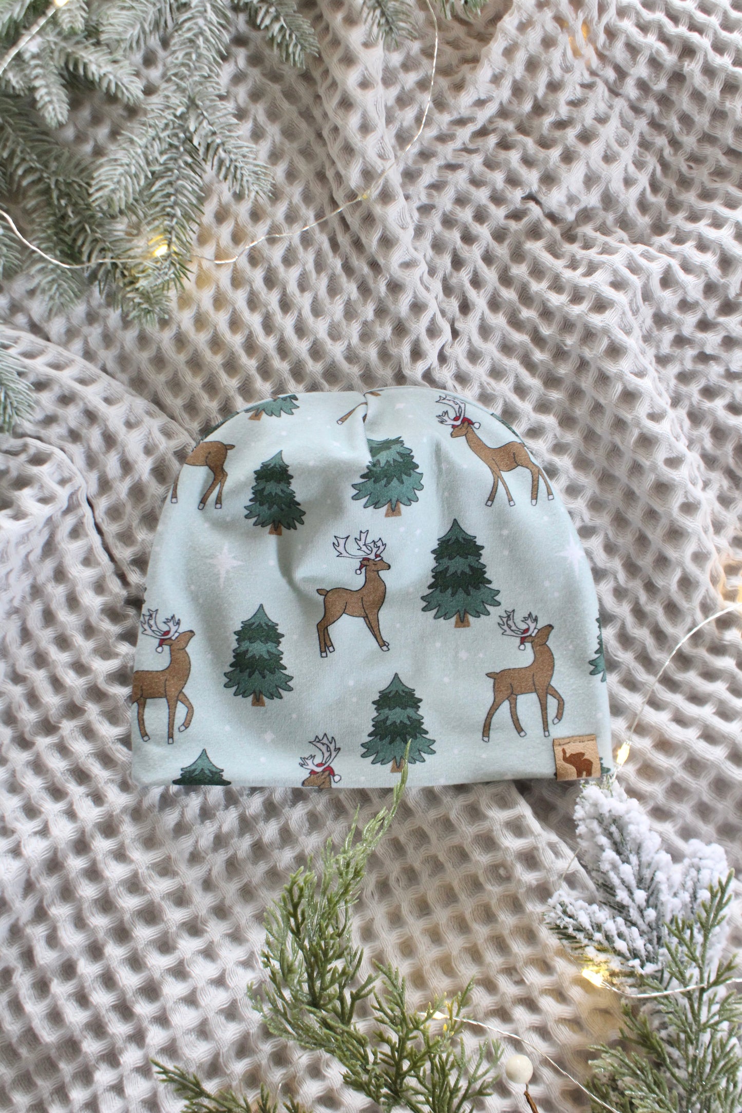 Christmas Reindeer Beanie