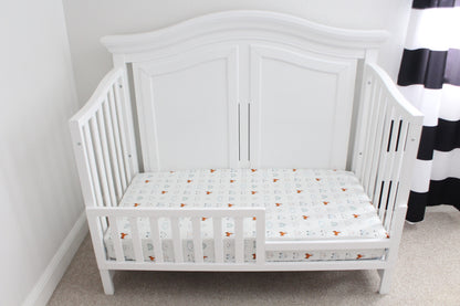 Rustic Woodland Animals Crib Sheet or Changing Pad Cover