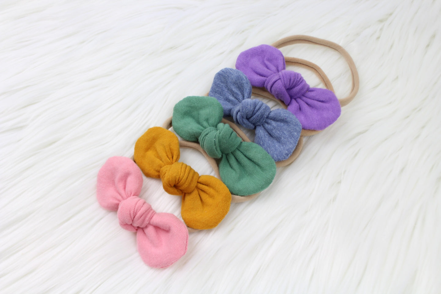 Soft Rainbow Mini Knot Collection
