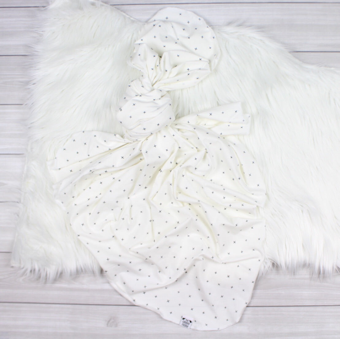 Crosses Swaddle Blanket
