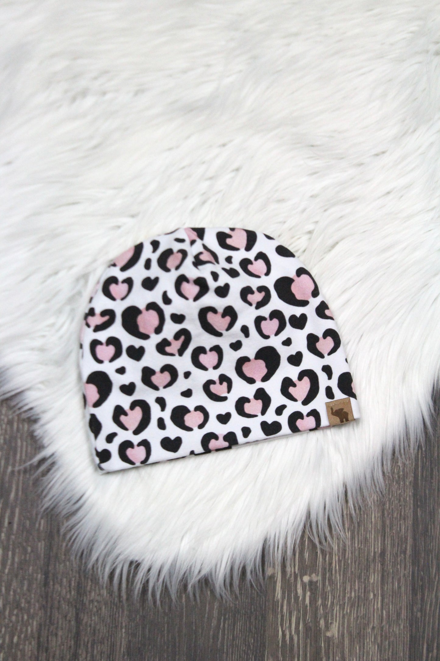 Valentine Leopard Beanie