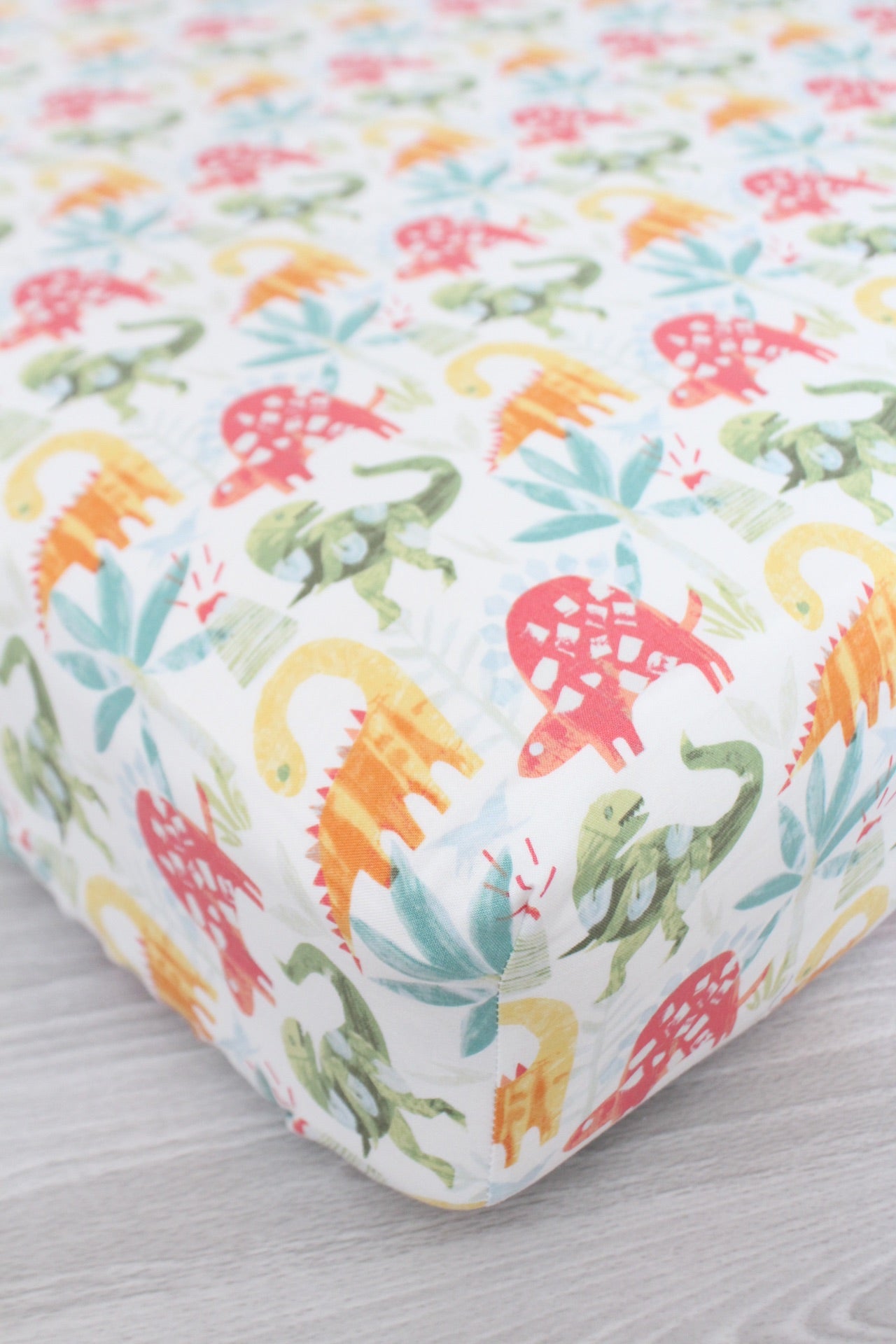 Roar Dinosaurs Crib Sheet or Changing Pad Cover