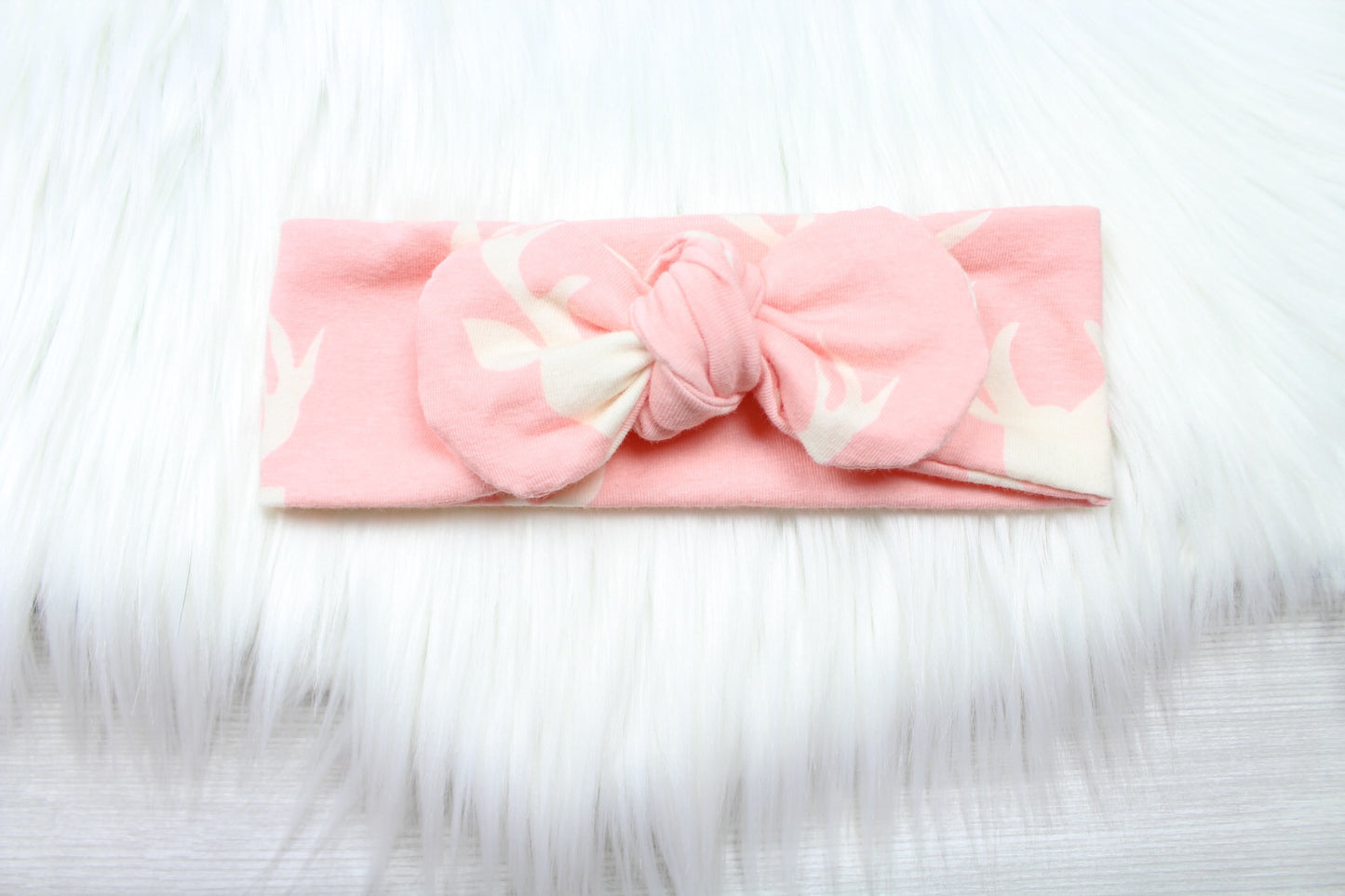 Pink Bucks Swaddle Blanket