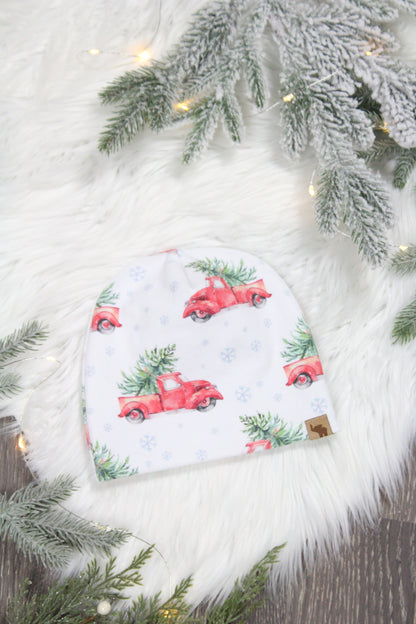 Vintage Red Truck Beanie