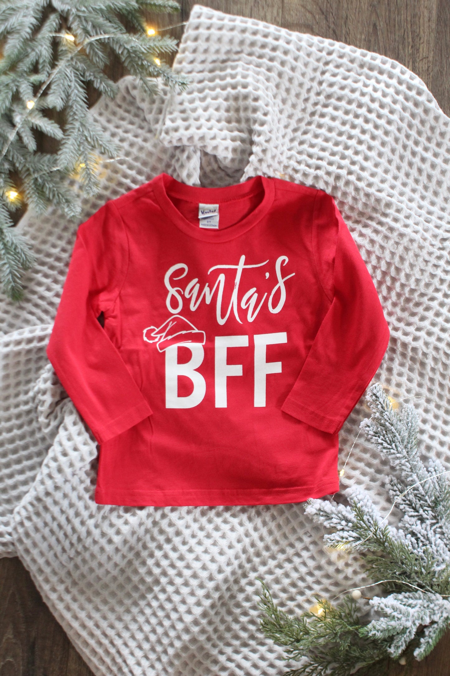 Santa's BFF Long-sleeve (Toddler)
