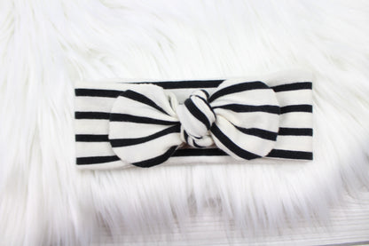 Black Stripes Swaddle Blanket