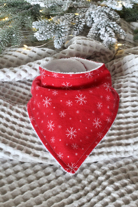 Red Snowflake Bibdana