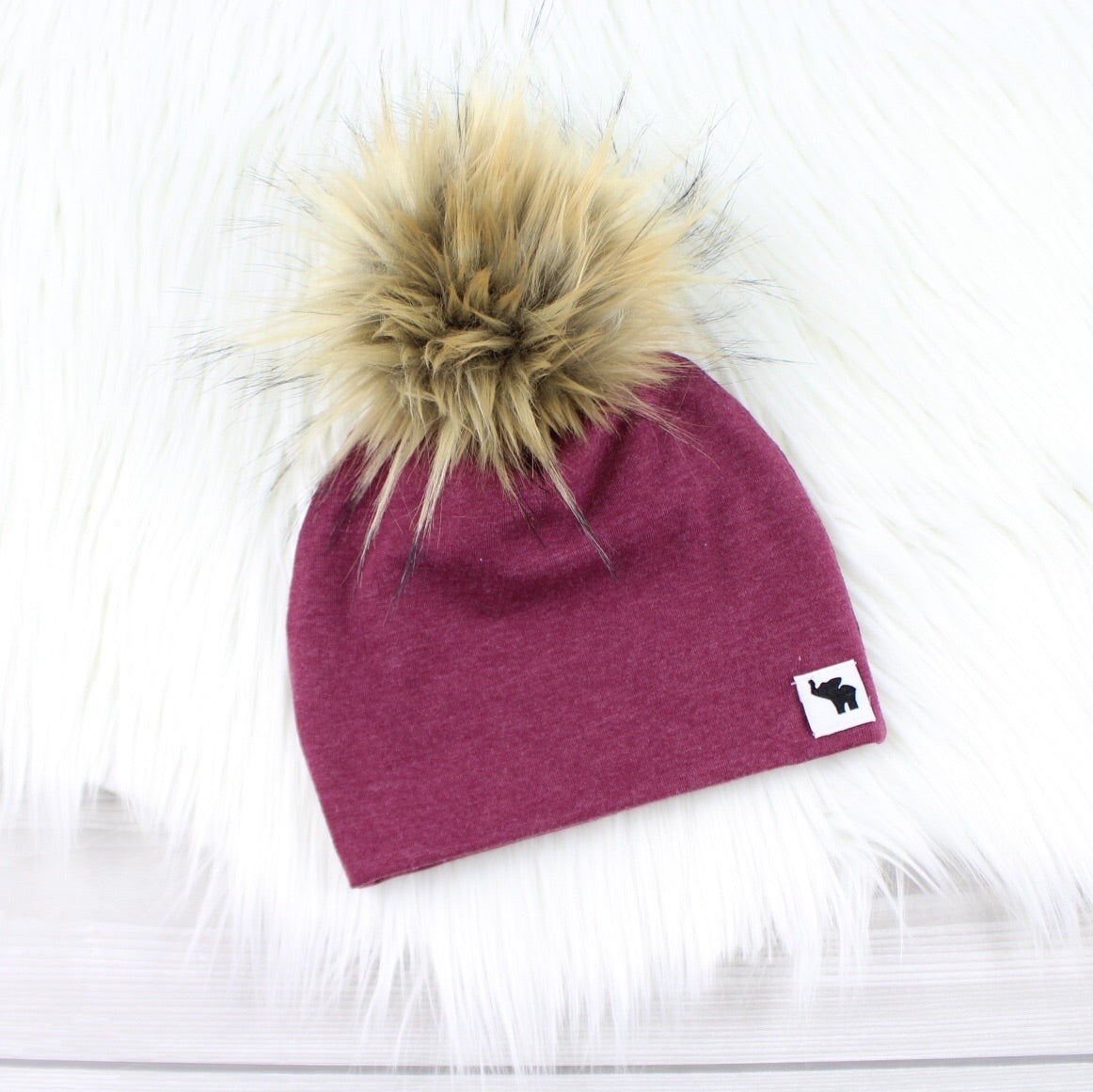 Merlot Pom Beanie