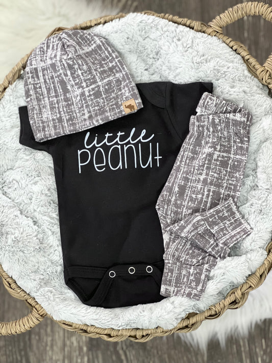 Gray Coming Home Outfit