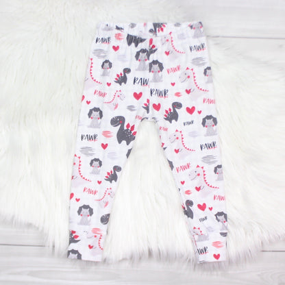 RAWR Dinosaur Leggings