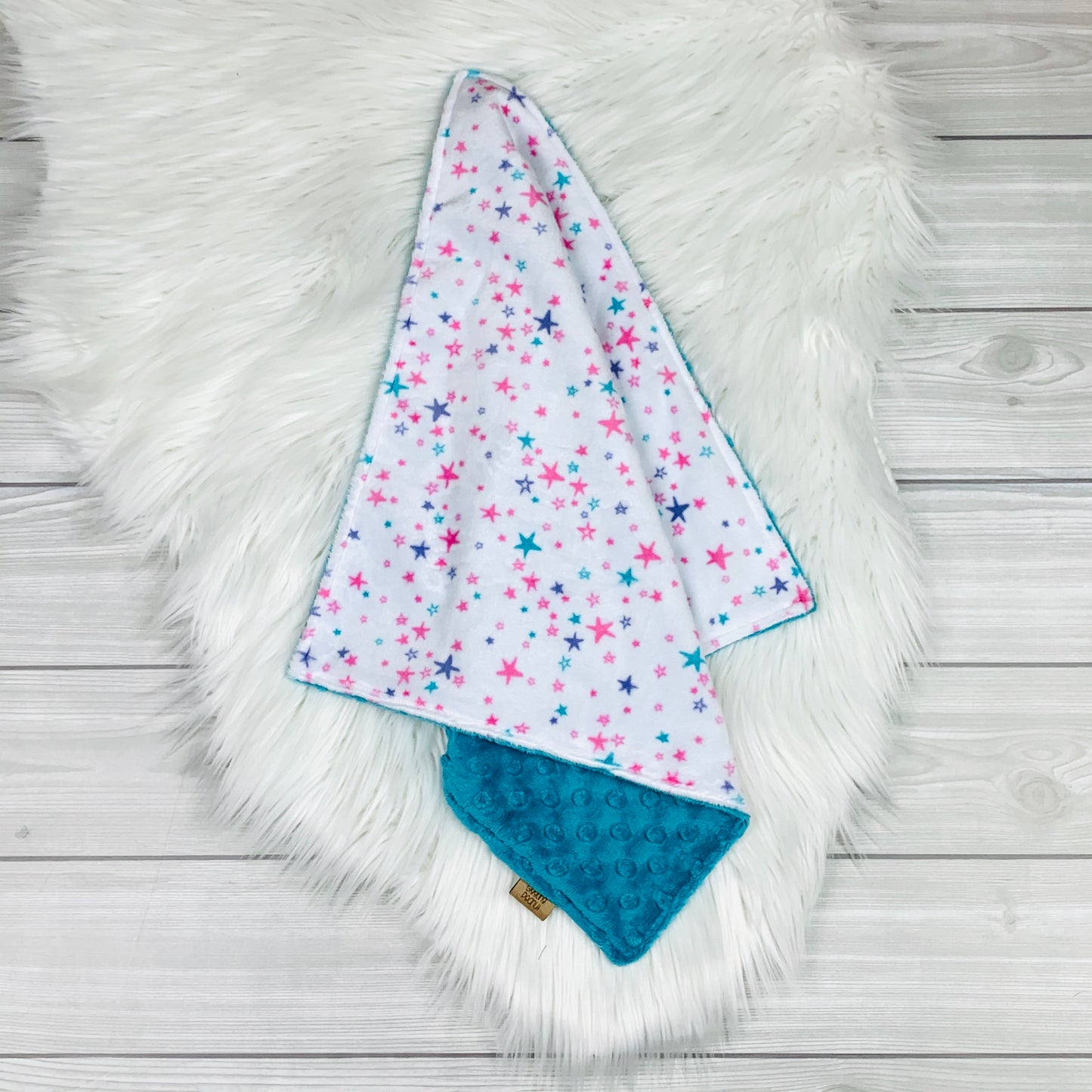 Pink Stars Lovey