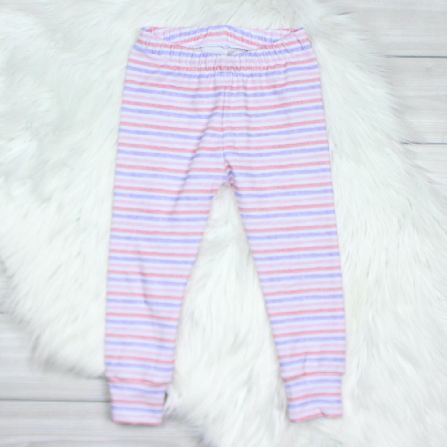Watercolor Stripes Leggings