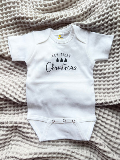 My First Christmas Bodysuit