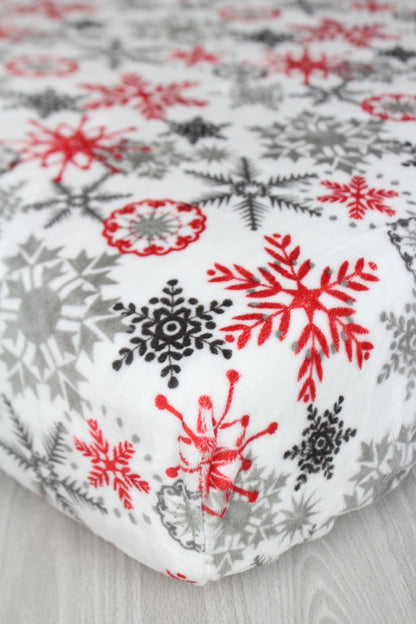 Snowflakes Minky